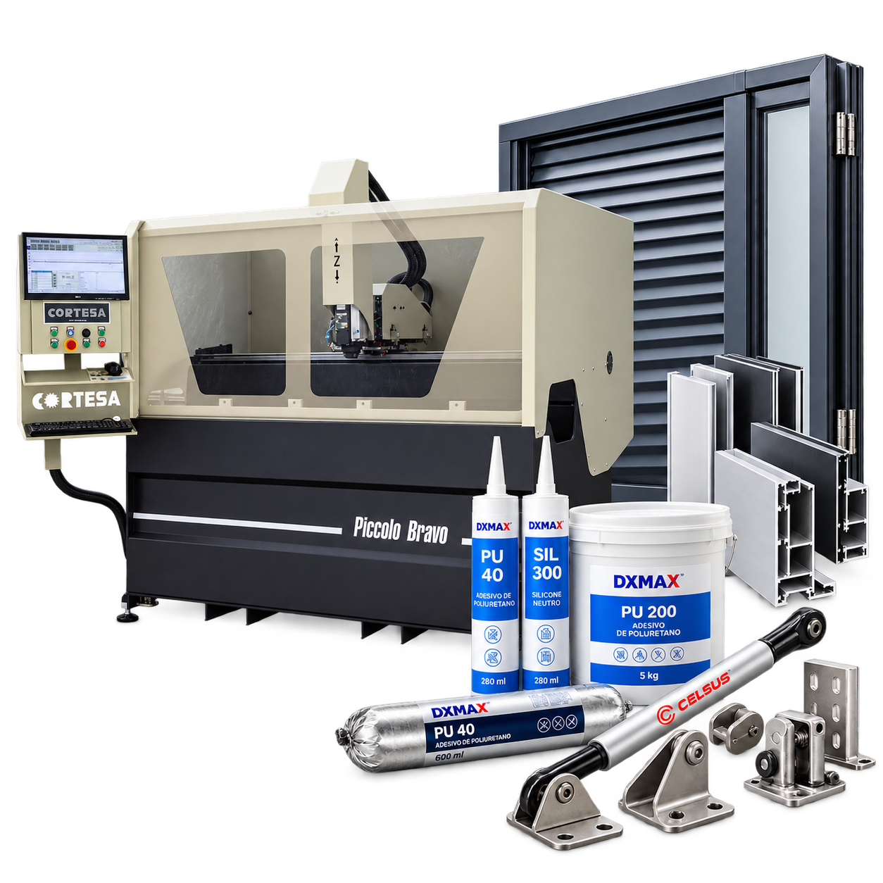 Equipamento industrial da marca Cortesa